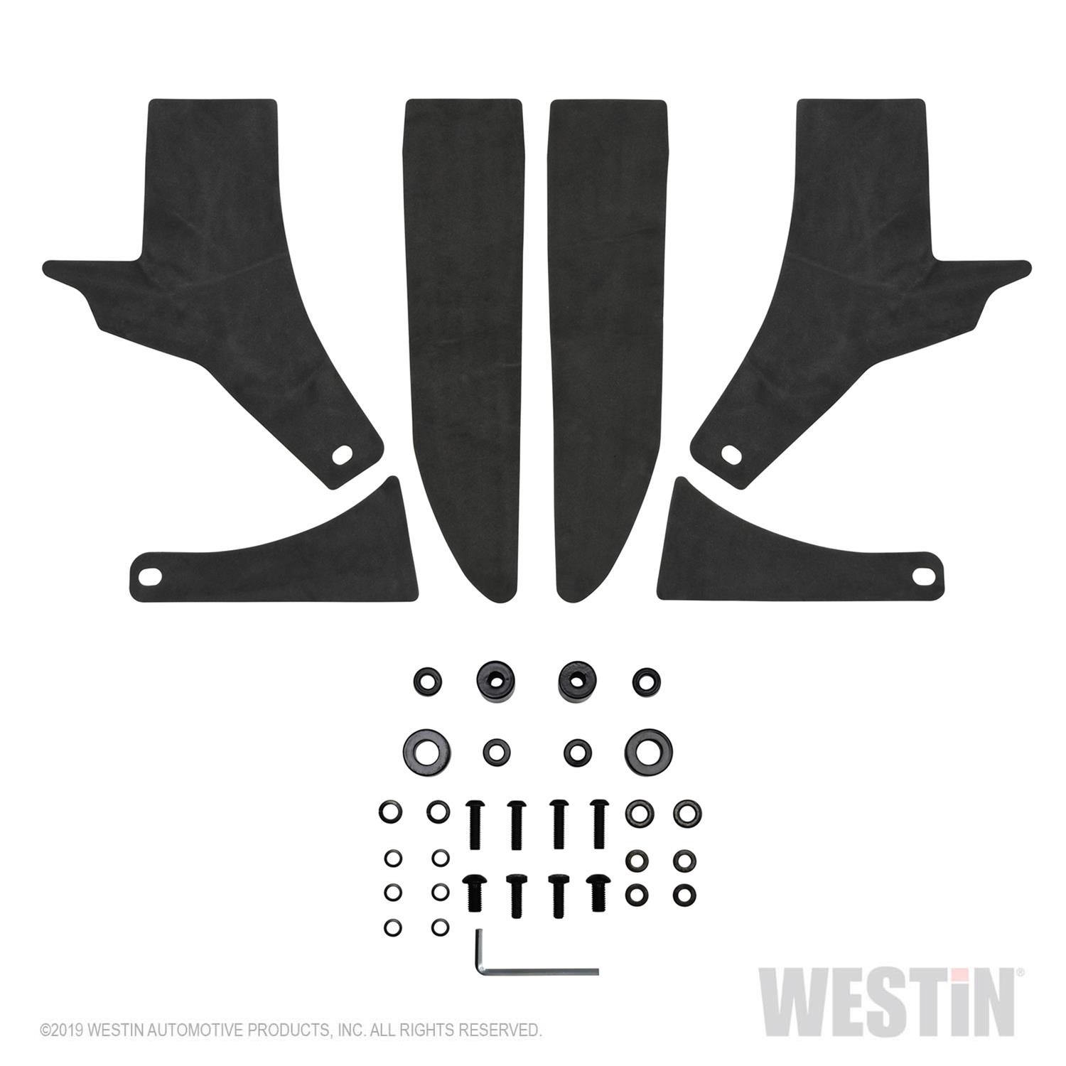 Westin 18-19 Jeep Wrangler Pillar LED Light Mount - Textured Black thumbnail 4