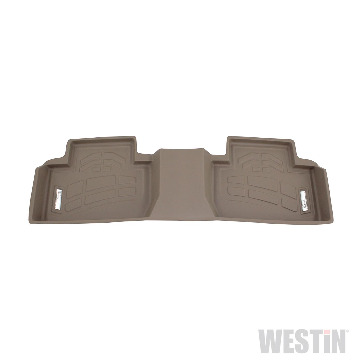 Westin Sure-Fit Floor Liners 72-133078 Liners, Sure-Fit, Second Seat, Rubberized Thermoplastic, Tan, Mitsubishi, Each thumbnail 2
