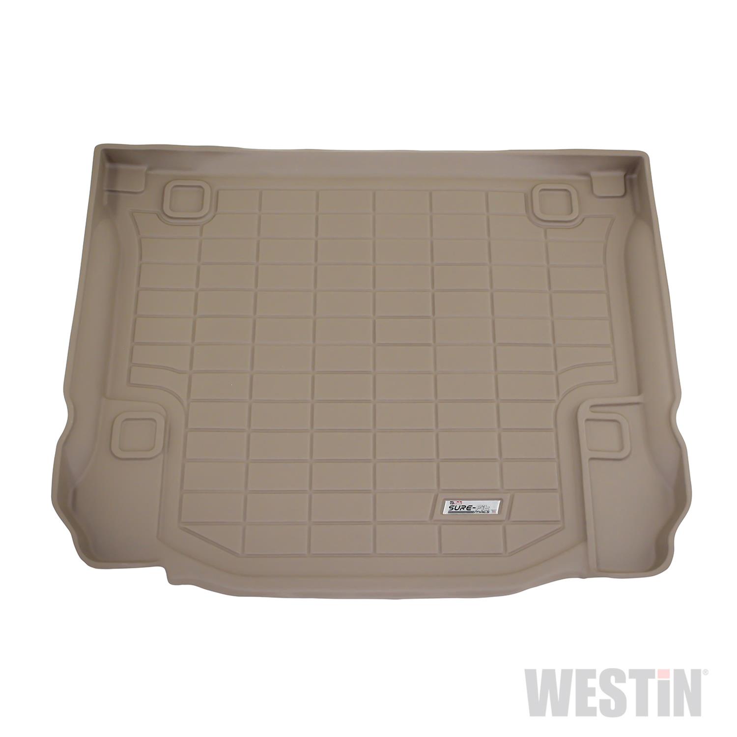 Westin Sure-Fit Floor Liners 72-137068 Liners, Sure-Fit, Cargo Area, Rubberized Thermoplastic, Tan, Jeep, Each