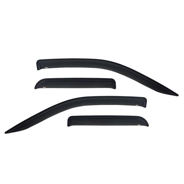 Westin Tape-On Slim Wind Deflectors 72-31482 Side Window Visors, Windguards, Smoke, Acrylic, Front and Rear, Chevrolet, GMC, Set of 4