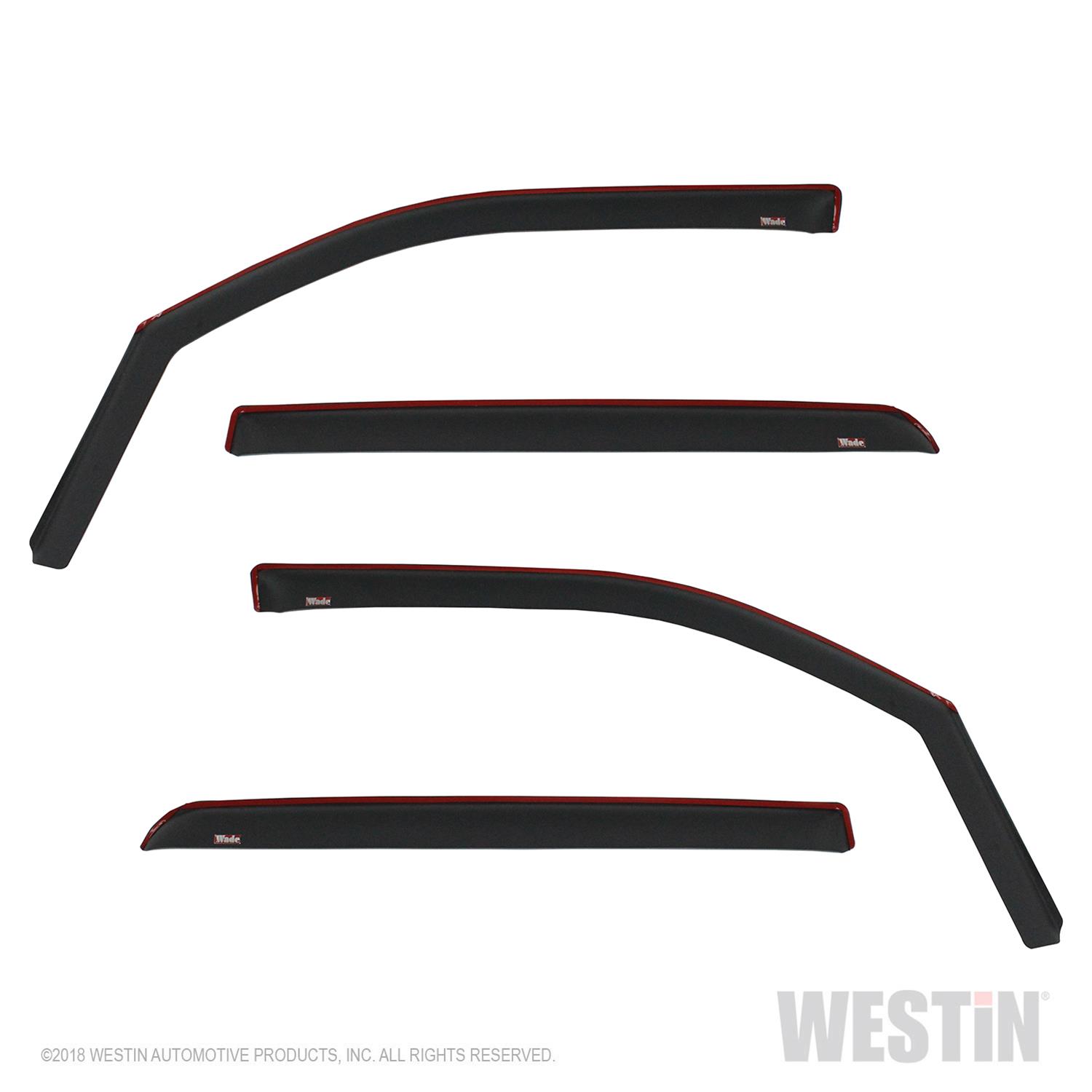 Westin In-Channel Wind Deflectors for 2019-2025 1500 - 72-35907 Side Window Vent