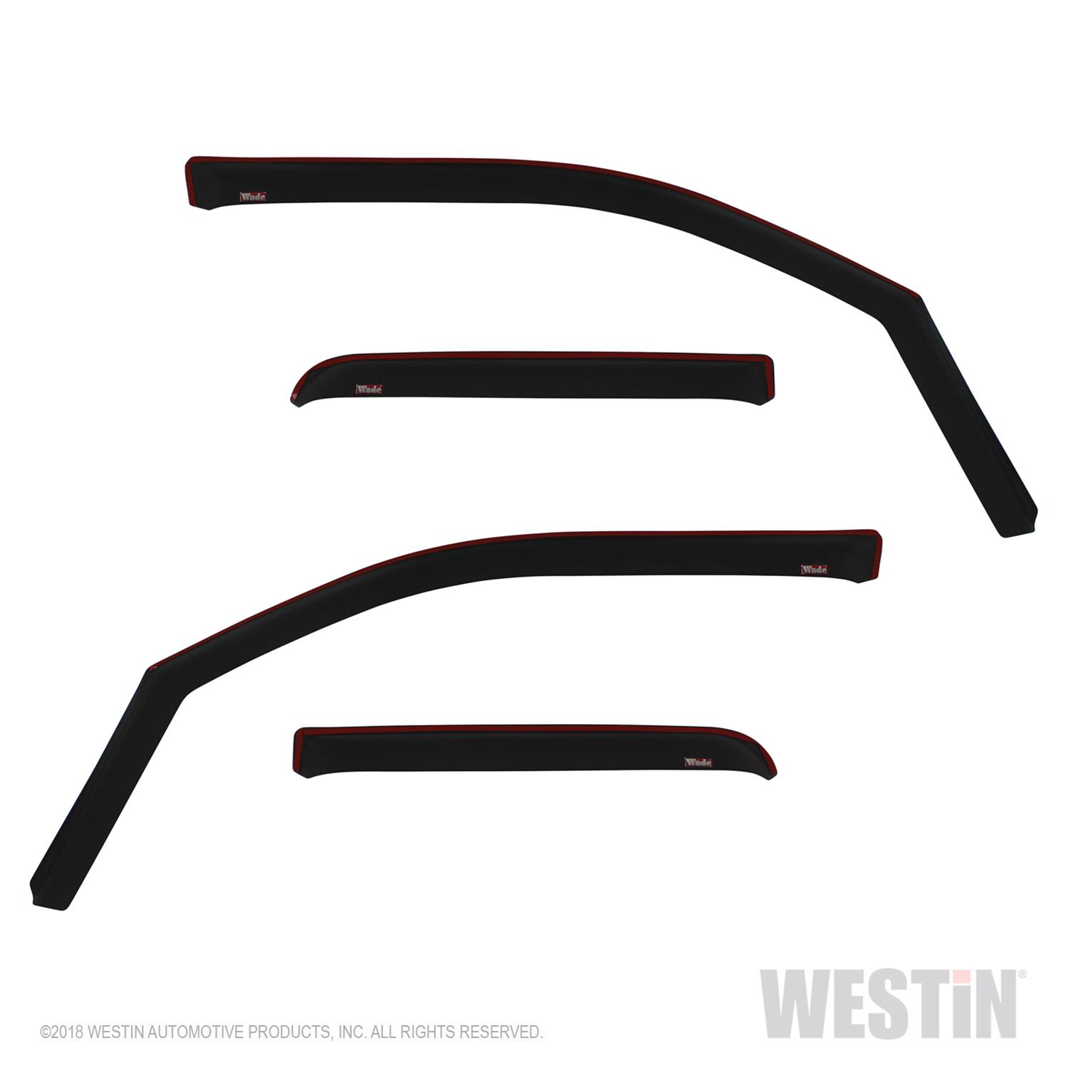Westin In-Channel Wind Deflectors for 2019-2020 1500 - 72-35909 Side Window Vent