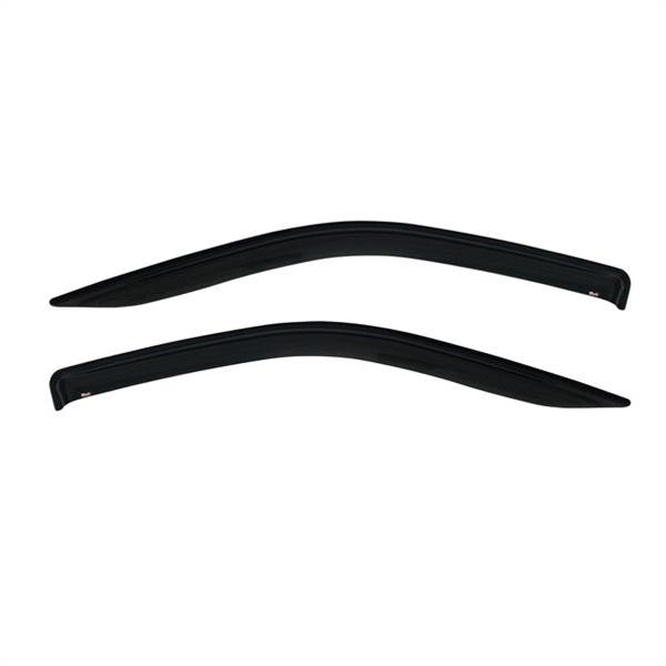 Westin Tape-On Slim Wind Deflectors for 2015-2022 CANYON, COLORADO - 72-39456 Side Window Visors, Windguards, Smoke, Acrylic, Front, Chevrolet, GMC, Pair