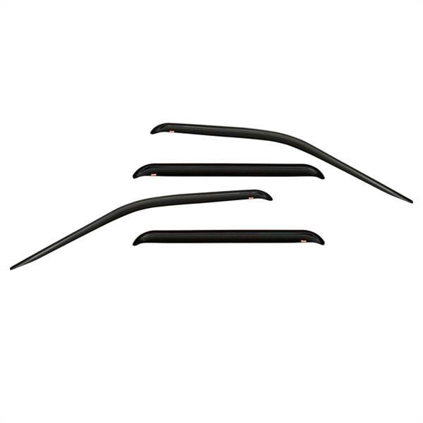 Westin Tape-On Slim Wind Deflectors 72-43480 Side Window Visors, Windguards, Smoke, Acrylic, Front and Rear, Hyundai, Set of 4