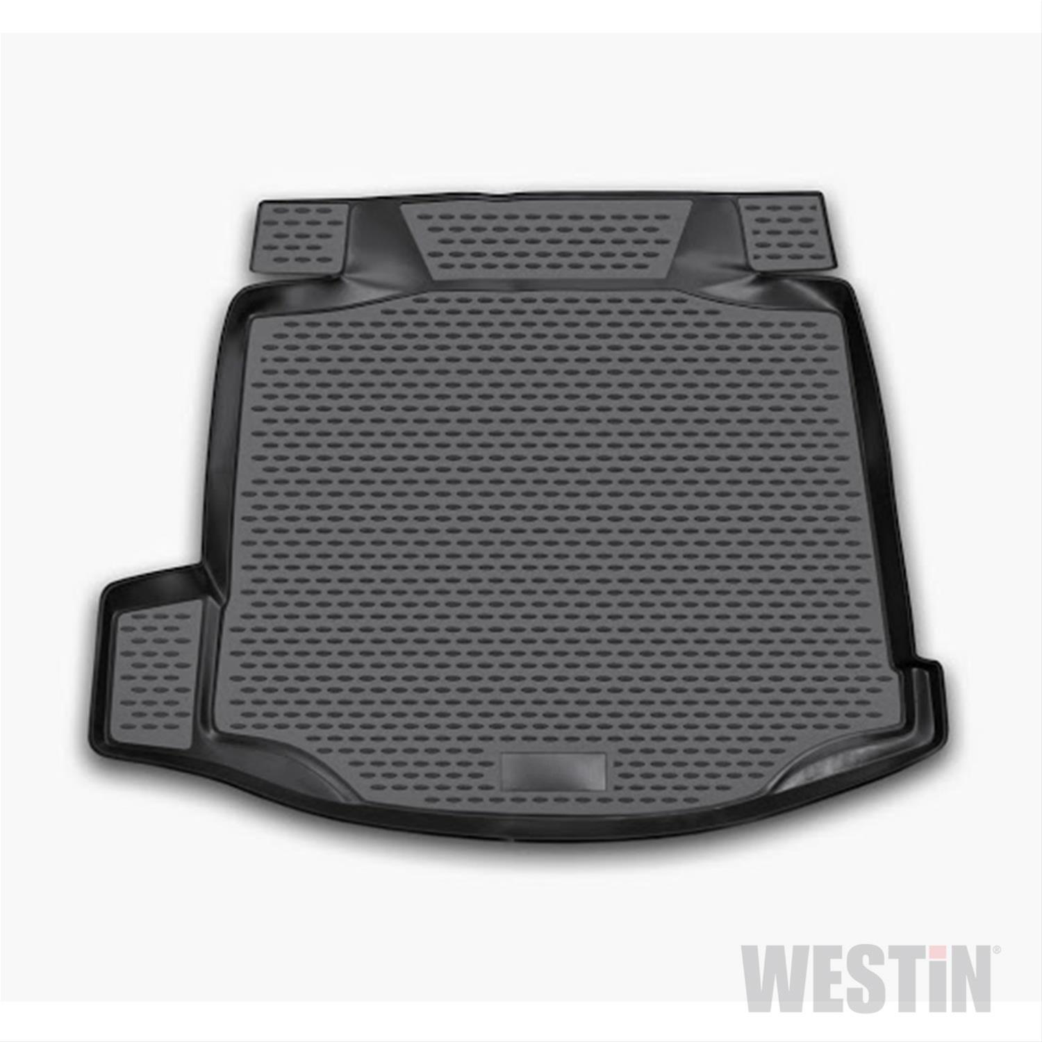 Westin Profile Floor Liners 74-06-11021 Mat, Liner, Cargo Area, Rubberized Polymer, Black, Logo, Chevy, Each