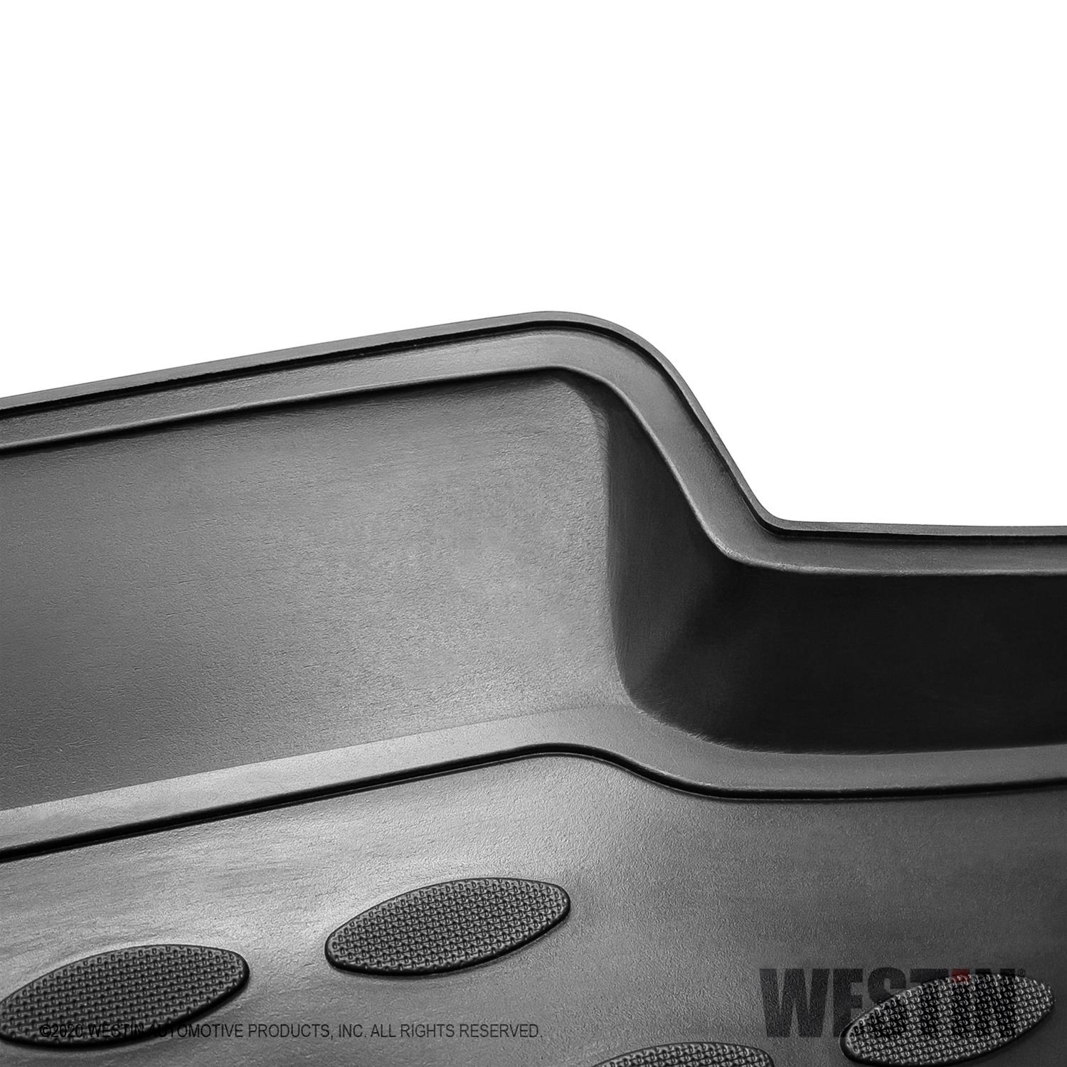 Westin Profile Floor Liners 74-06-51041 Mats, Liners, Front/Second Seat, Rubberized Polymer, Black, Logo, Buick, Chevrolet, GMC, Set thumbnail 4