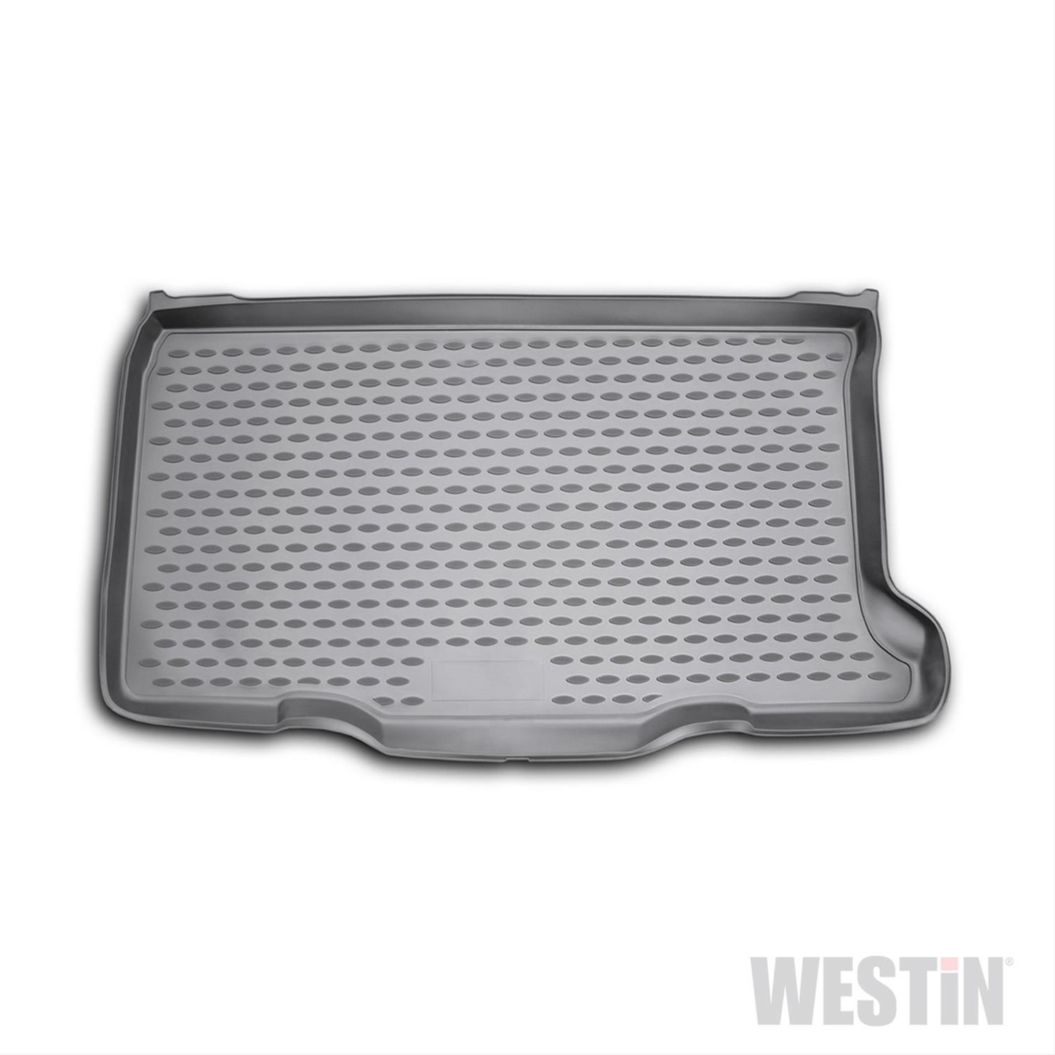 Westin Profile Floor Liners 74-11-11002 Mat, Liner, Cargo Area, Rubberized Polymer, Black, Logo, Fiat, Each