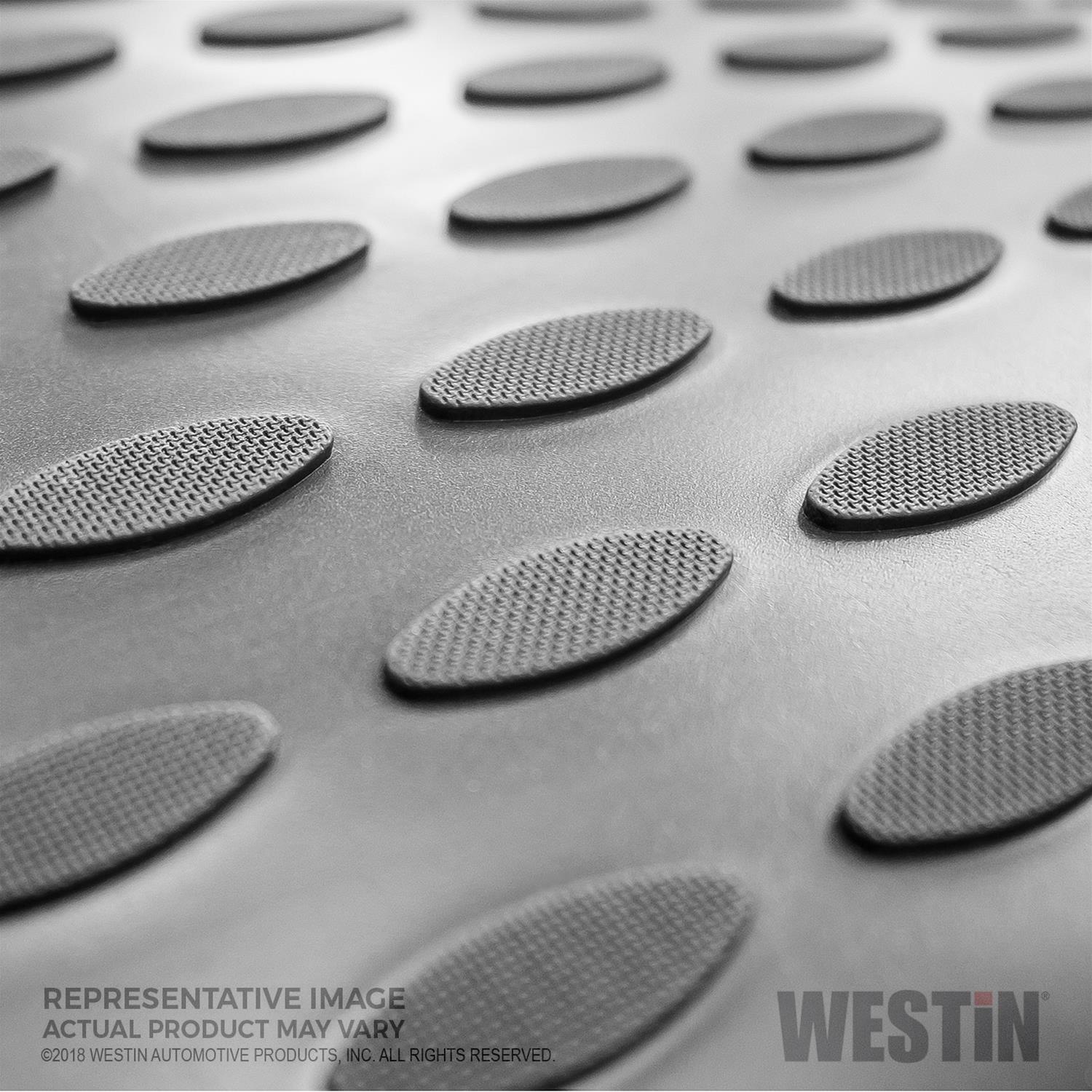 Westin Profile Floor Liners 74-15-11030 Mats, Liners, Front Seats, Rubberized Polymer, Black, Logo, for us on Honda®, Set thumbnail 4