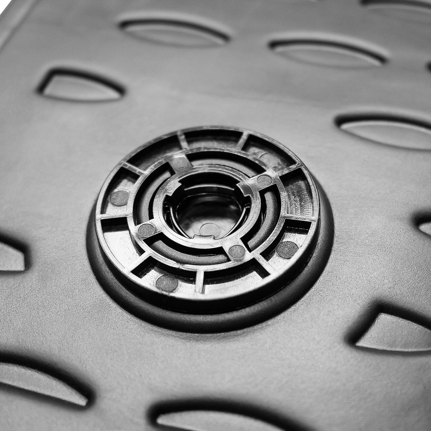 Westin Profile Floor Liners for 2009-2015 PILOT - 74-15-21013 Mats, Liners, Front Seat, Rubberized Polymer, Black, Logo, use on Honda®, Pair thumbnail 2