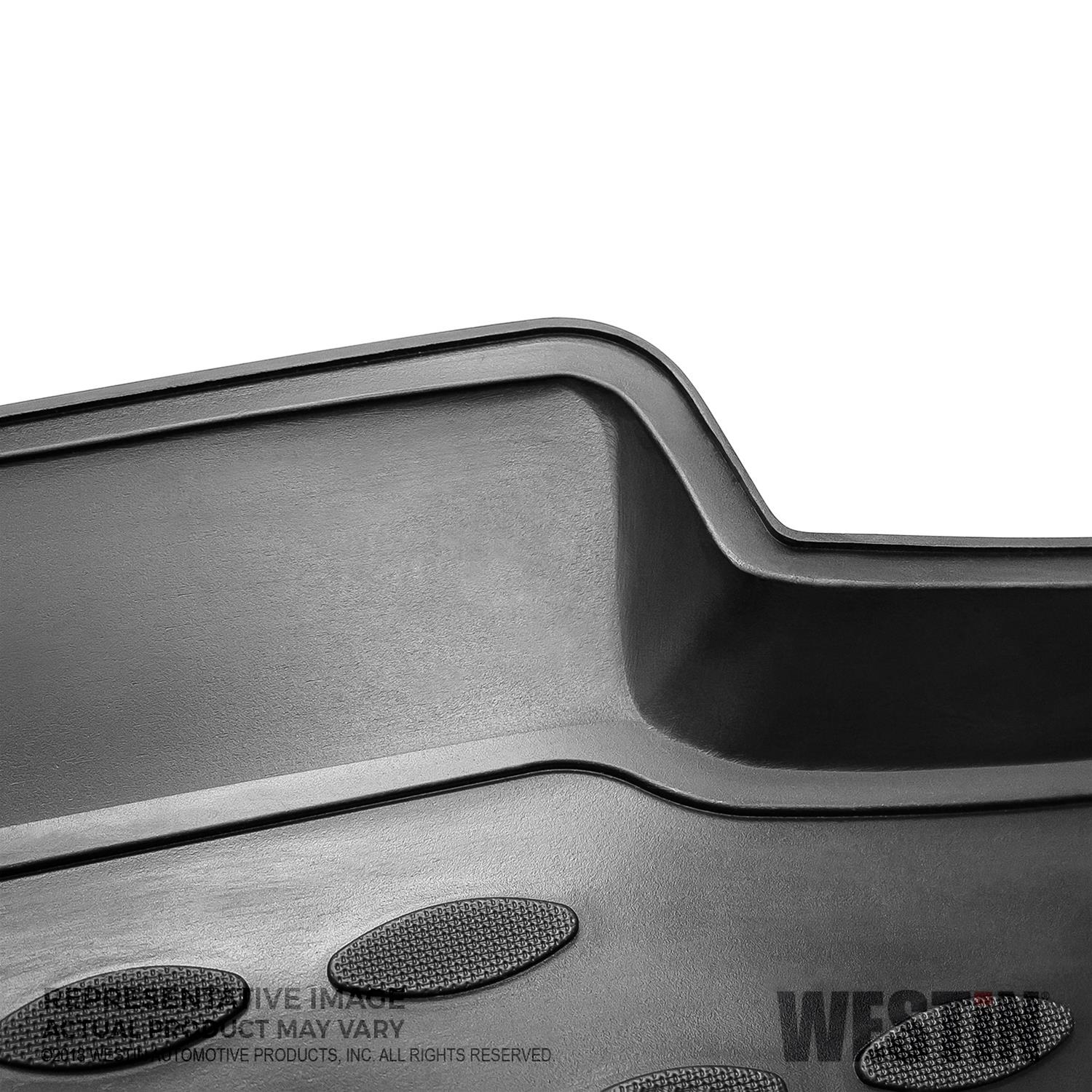 Westin Profile Floor Liners 74-15-41032 Mats, Liners, Cargo Area, Rubberized Polymer, Black, Logo, for us on Honda®, Each thumbnail 2