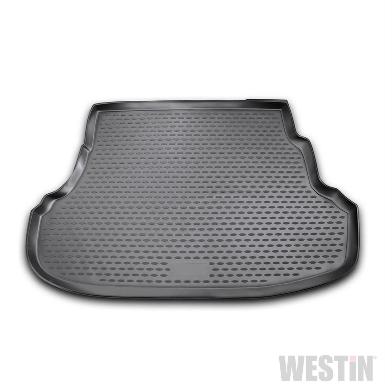 Westin Profile Floor Liners 74-17-11036 Mat, Liner, Cargo Liner Position, Rubberized Polymer, Black, Logo, for Hyundai, Each