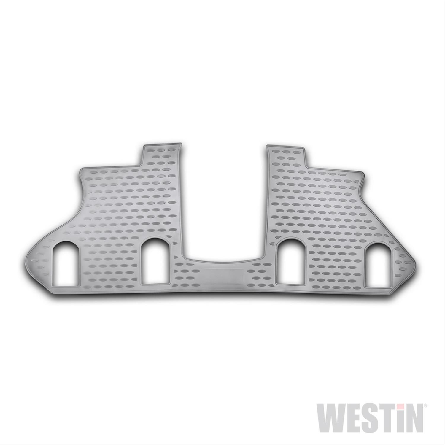 Westin Profile Floor Liners 74-18-11013 Mat, Liner, Second Seat, Rubberized Polymer, Black, Logo, Infiniti, Each