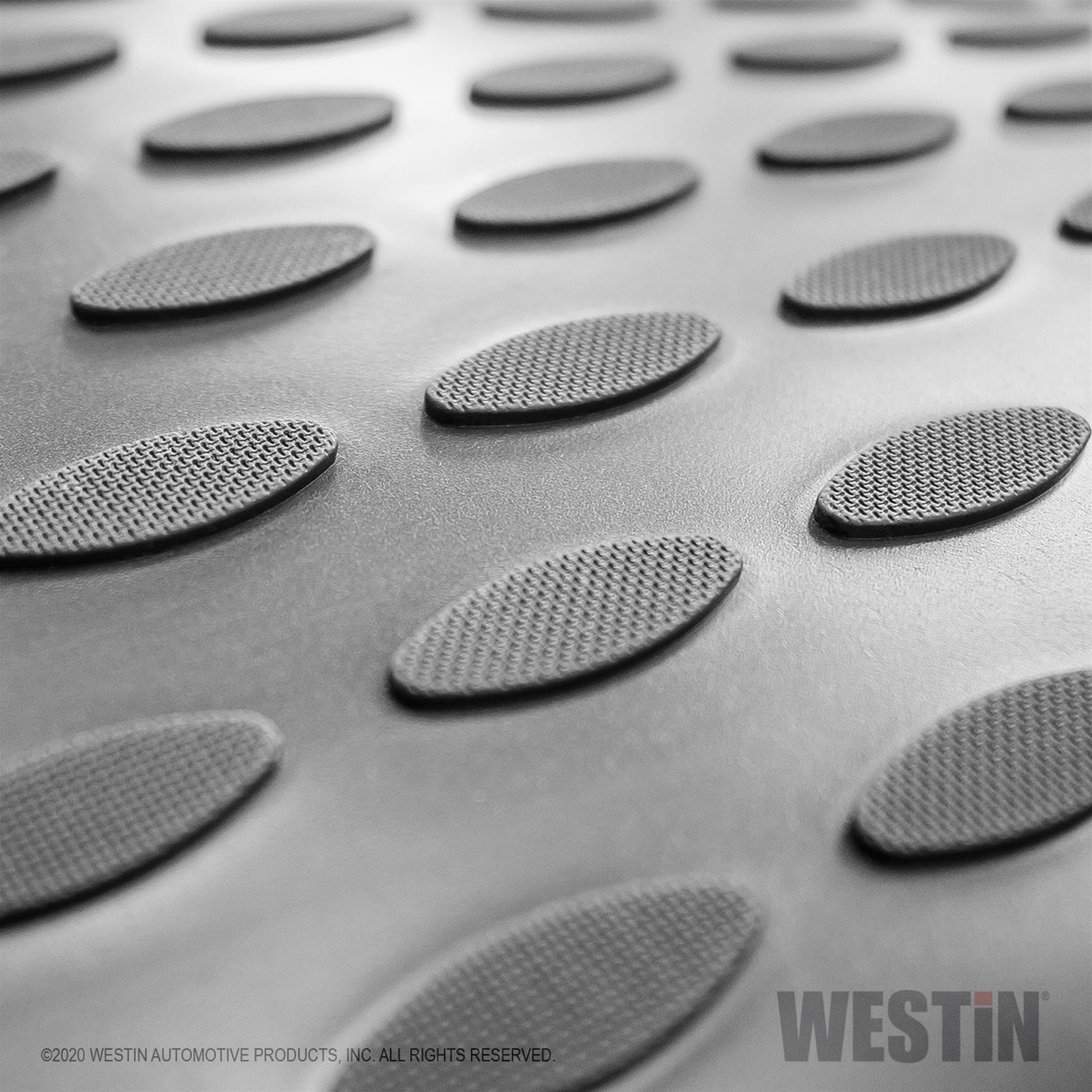 Westin Profile Floor Liners for 2016-2021 CHEROKEE - 74-21-51015 Mats, Liners, Front/Second Seat, Rubberized Polymer, Black, Logo, Jeep, Each thumbnail 3