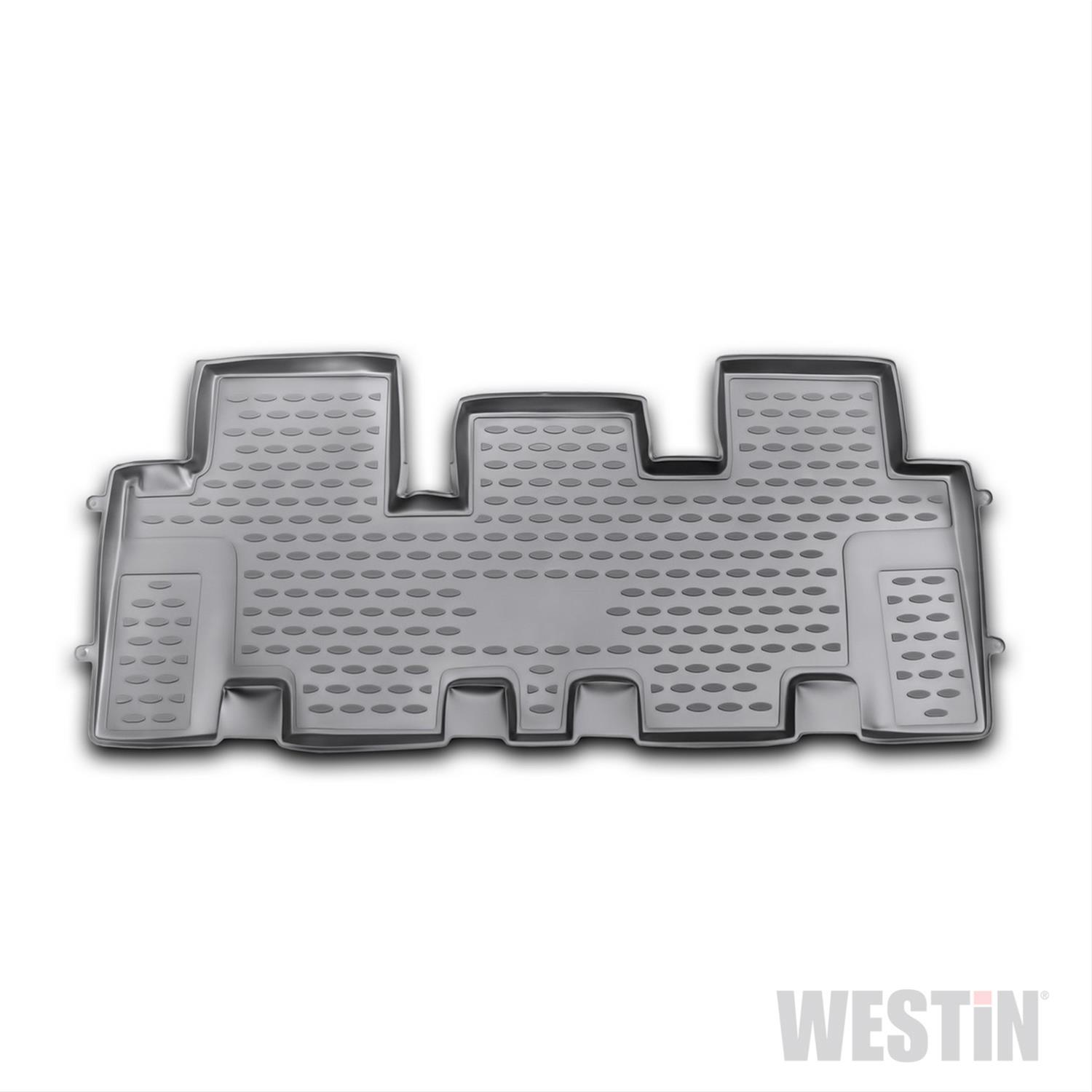 Westin Profile Floor Liners 74-22-11029 Mat, Liner, Front Seat or Third Seat, Rubberized Polymer, Black, Logo, for Kia, Each