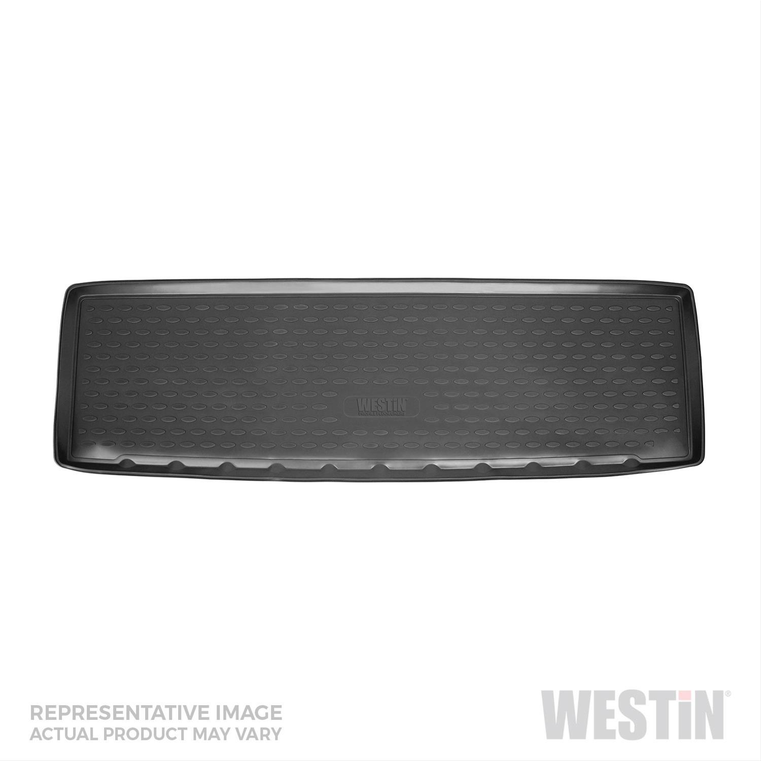 Westin Profile Floor Liners 74-22-11043 Mat, Liner, Trunk Liner Position, Rubberized Polymer, Black, Logo, for Kia, Each