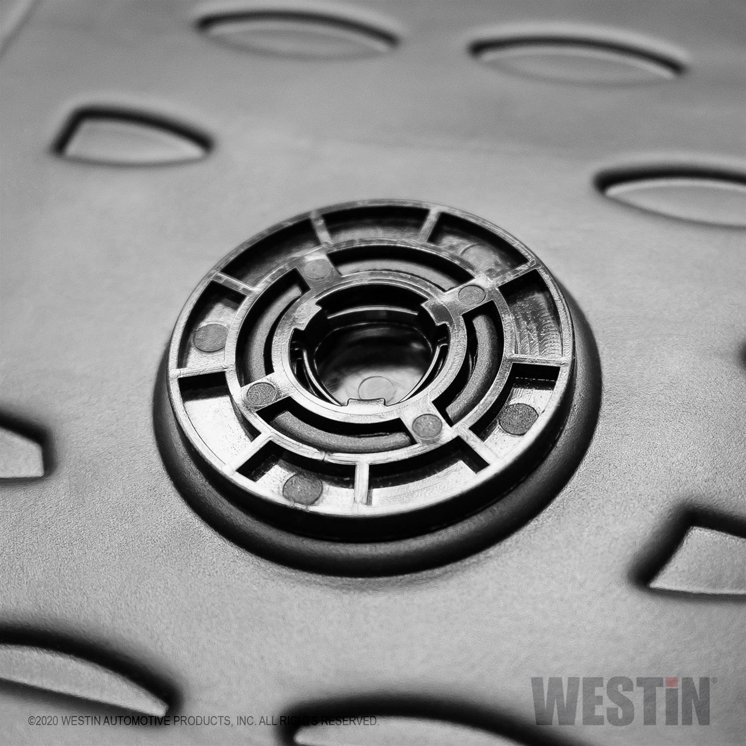 Westin Profile Floor Liners 74-30-51026 Mats, Liners, Front/Second Seat, Rubberized Polymer, Black, Logo, for Nissan, Each thumbnail 2