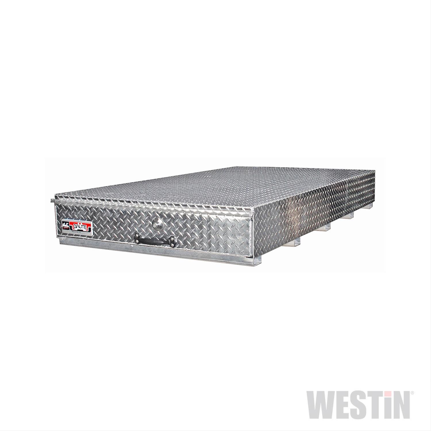 Westin Automotive Truck Toolboxes and Utility Boxes 80-HBS340 Brute Bedsafe; All; 72in D x 40in W x 9.5in H single drawer; Aluminum