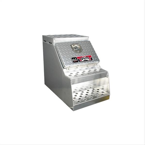 Westin Automotive Truck Toolboxes and Utility Boxes 80-HSB24 BRTBX HD Step Box 24in BRTBX HD Step Box 24in, Aluminum
