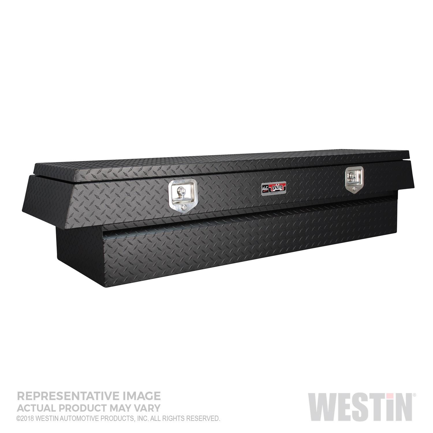 Westin Brute Trailer Tongue Boxes 80-RB3419-BT Box, 34 in., Aluminum, Black Textured Powdercoated, Each thumbnail 2