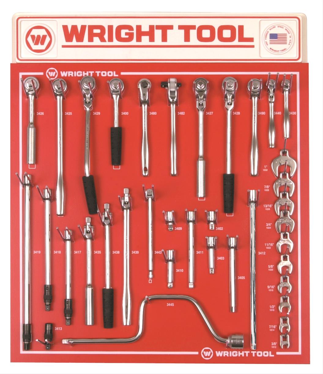 Wright Tool D983 Wright Tool 3/8 in. Drive Handles and Attachment Sets
