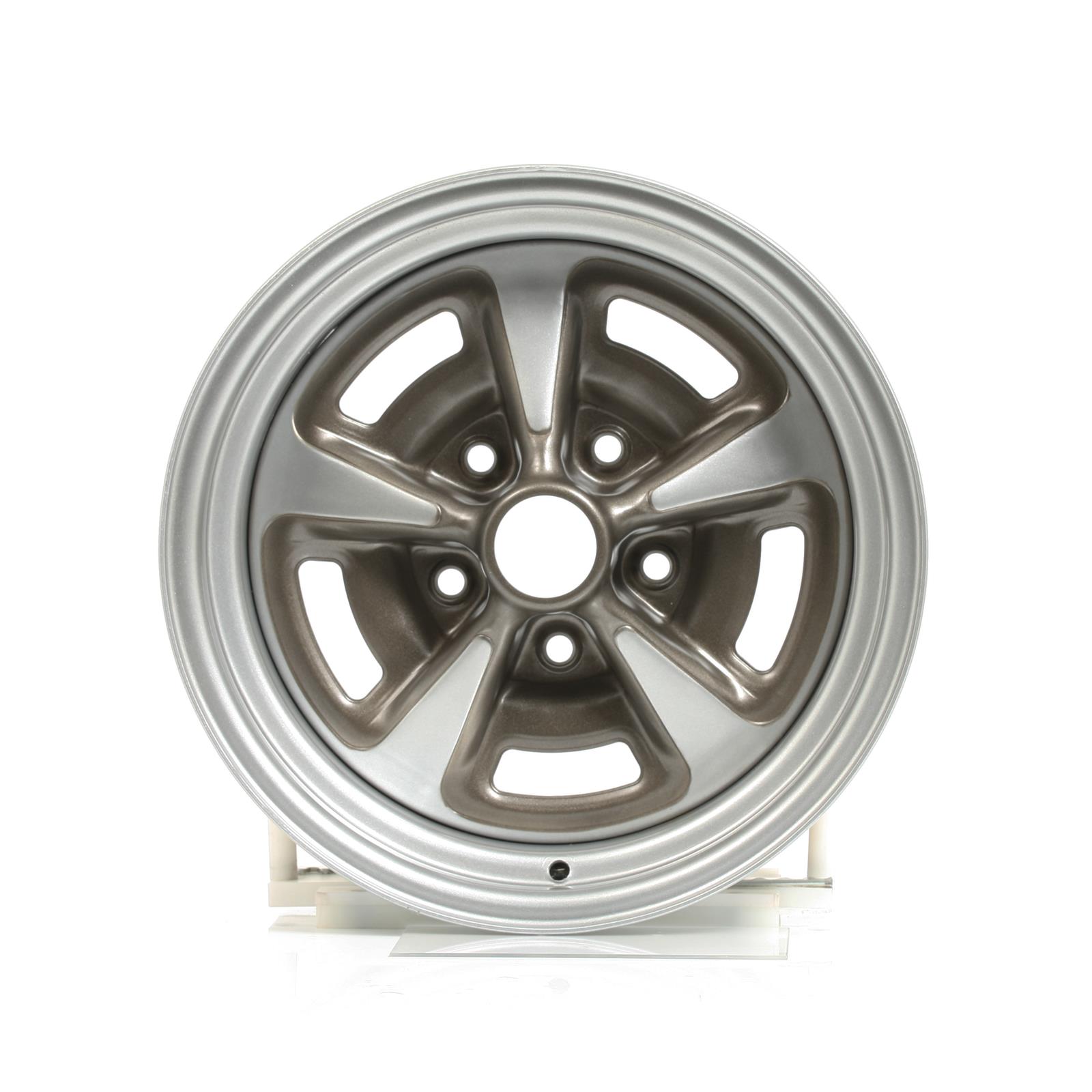 Wheel Vintiques 60 Series Pontiac Rallye II Silver Powdercoated Wheels ...