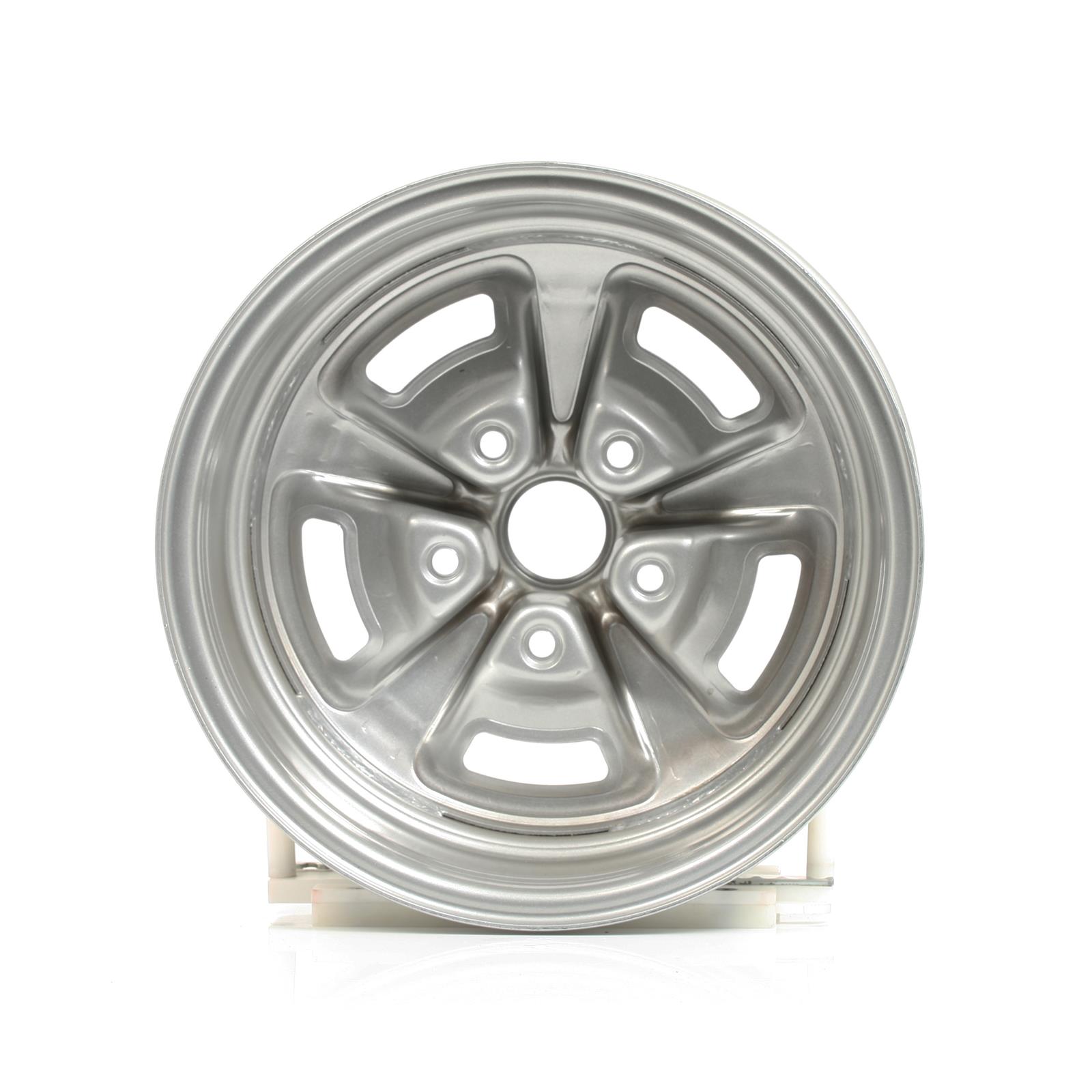 Wheel Vintiques 60 Series Pontiac Rallye II Silver Powdercoated Wheels ...