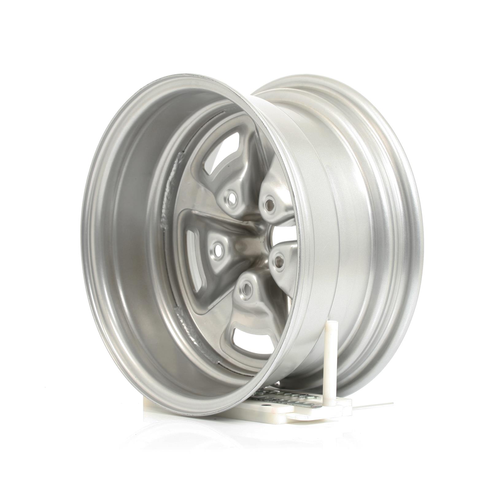 Wheel Vintiques 60 Series Pontiac Rallye II Silver Powdercoated Wheels ...