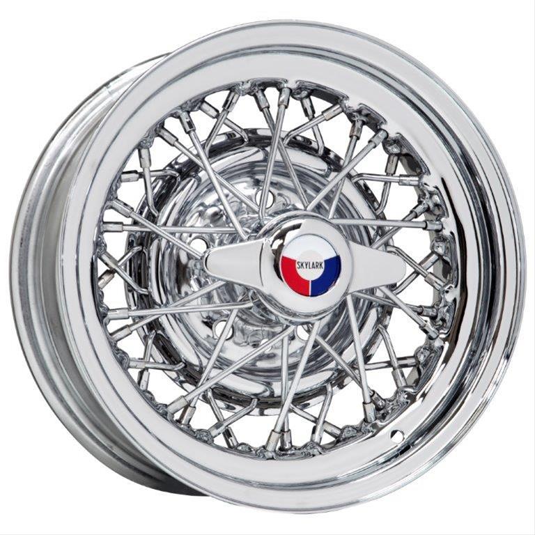 Wheel Vintiques 75-560503C Wheel Vintiques 75 Series Buick Style Wire Chrom...