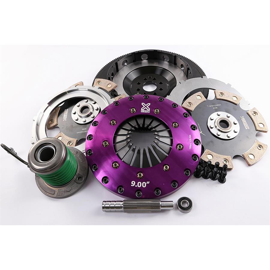 XClutch 11-14 Ford Mustang GT 5.0L 9in Twin Solid Ceramic Clutch Kit