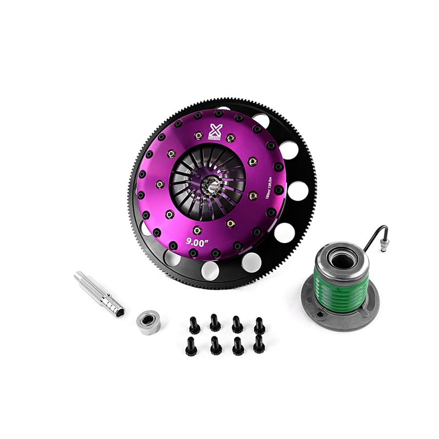 XClutch 05-10 Ford Mustang GT 4.6L 9in Twin Solid Ceramic Clutch Kit