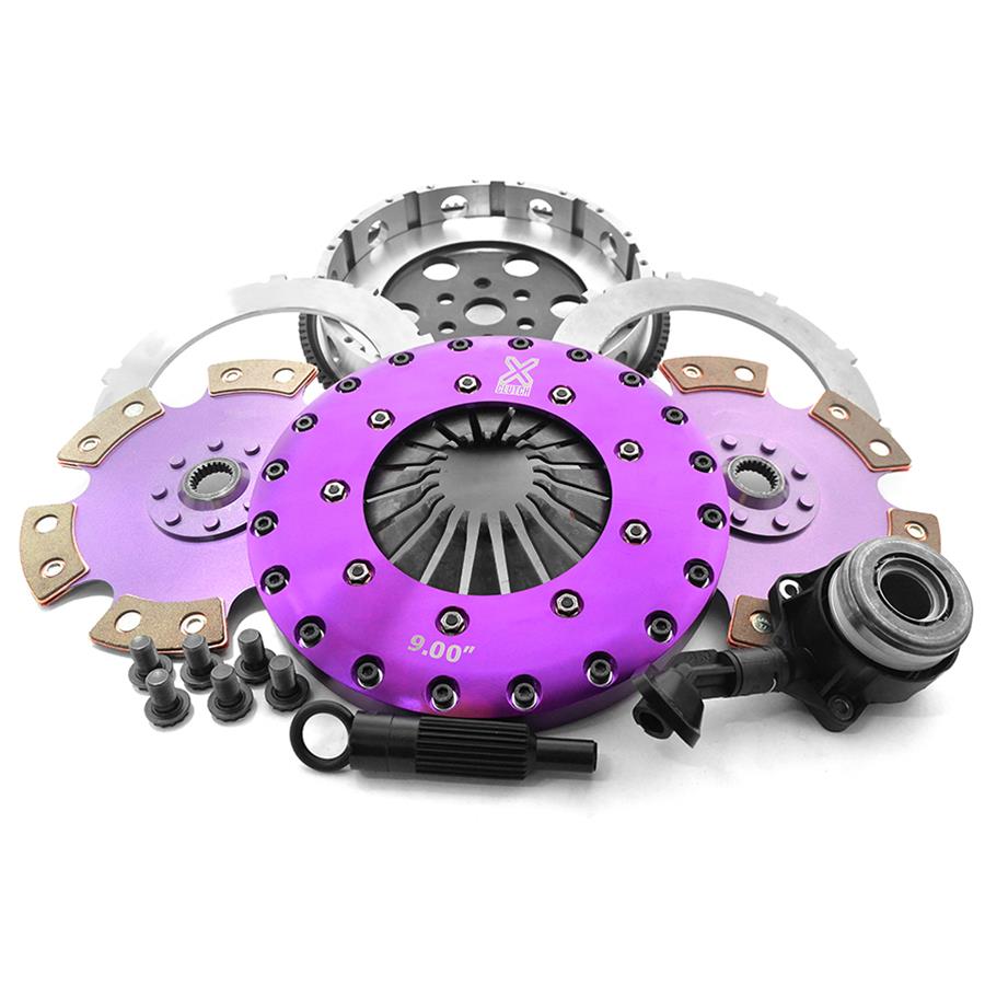 XClutch 13-18 Ford Focus ST 2.0L 9in Twin Solid Ceramic Clutch Kit