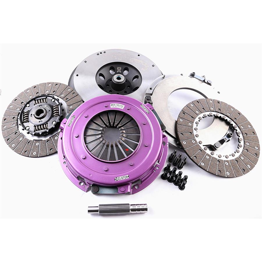 XClutch 18-23 Ford Mustang GT 5.0L 10.5in Twin Sprung Organic Clutch Kit