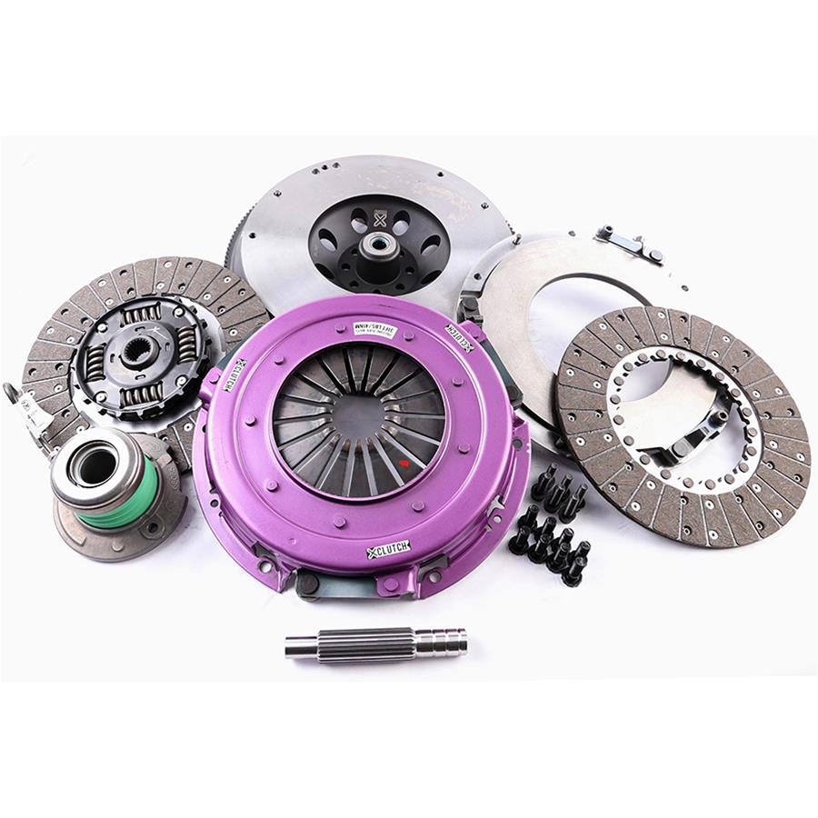 XClutch 18-24 Ford Mustang GT 5.0L 10.5in Twin Sprung Organic Clutch Kit