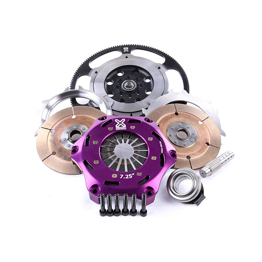 XClutch 17-21 Honda Civic Type R 2.0L 7.25in Twin Solid Ceramic Clutch Kit
