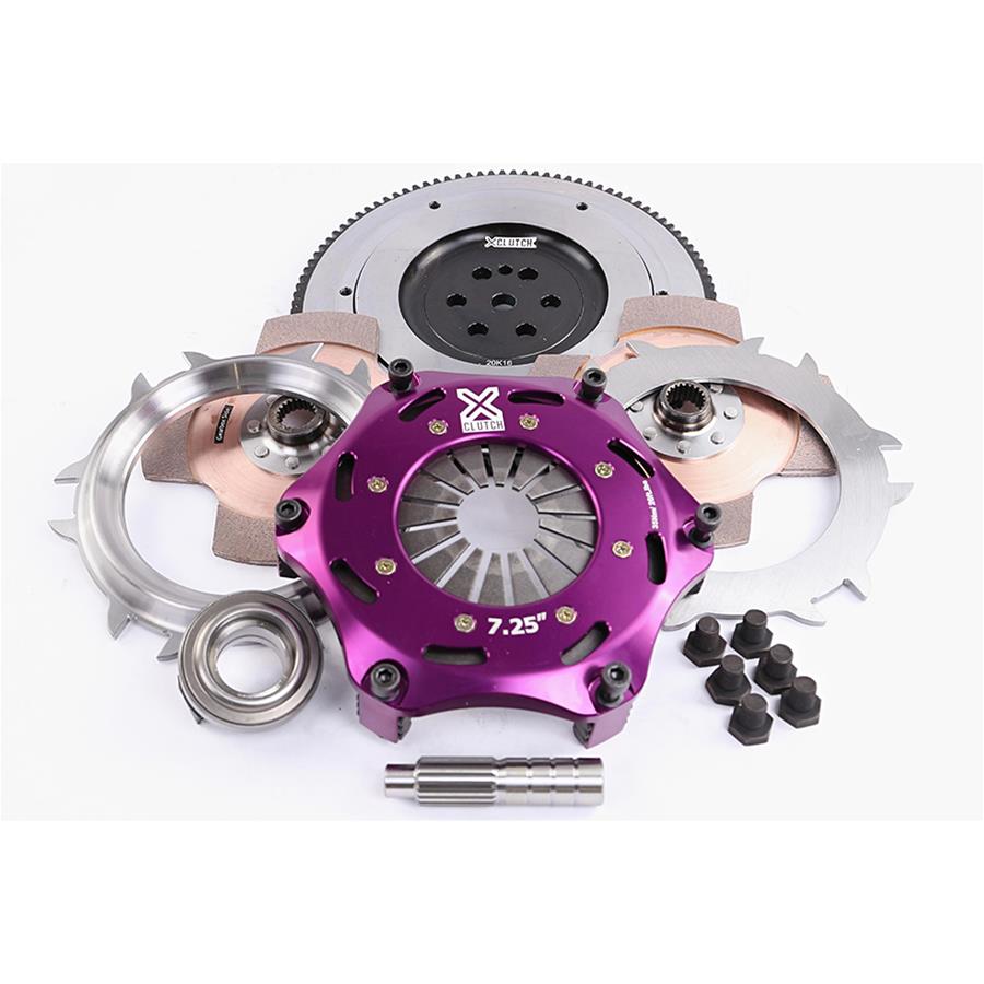 XClutch 90-92 Eagle Talon 2.0L 7.25in Twin Sprung Ceramic Clutch Kit