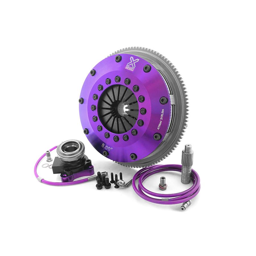 XClutch 07-17 Mitsubishi Lancer EVO X 2.0L 8in Twin Sprung Ceramic Clutch Kit