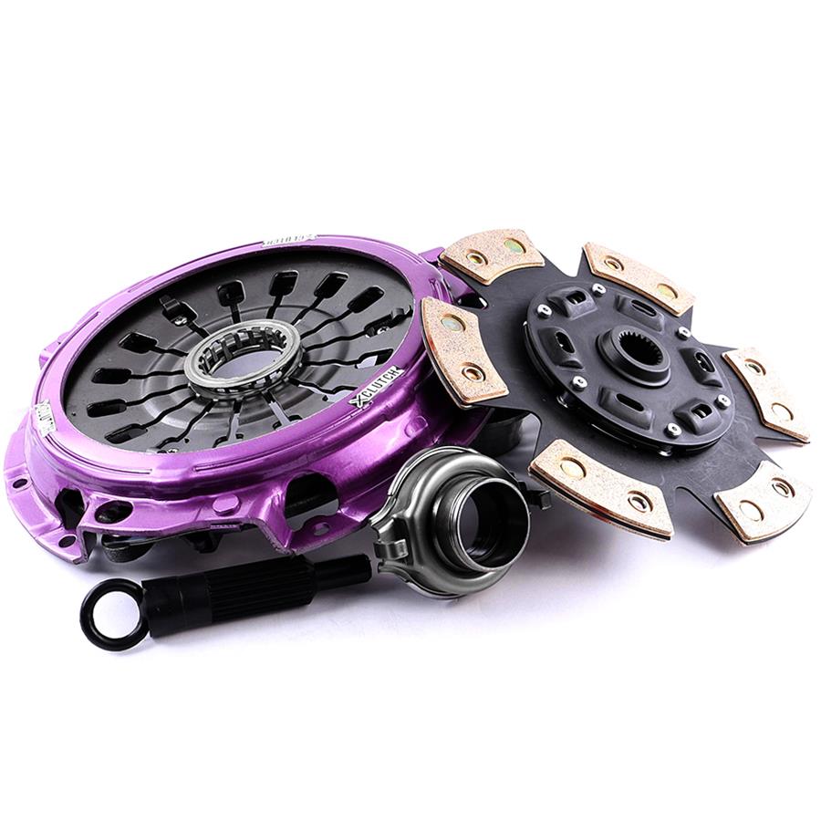 XClutch 01-04 Mitsubishi Eclipse Spyder GT 3.0L Stage 2R Extra HD Sprung Ceramic Clutch Kit