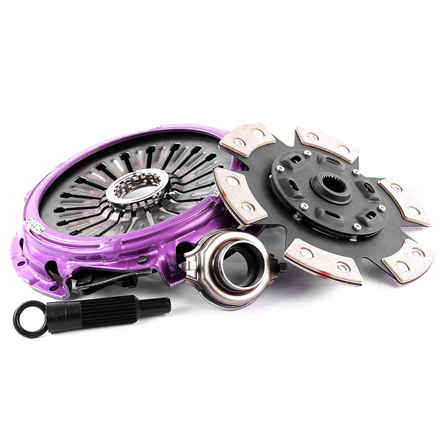 XClutch 01-02 Mitsubishi Lancer EVO VII 2.0L Stage 2R Extra HD Sprung Ceramic Clutch Kit