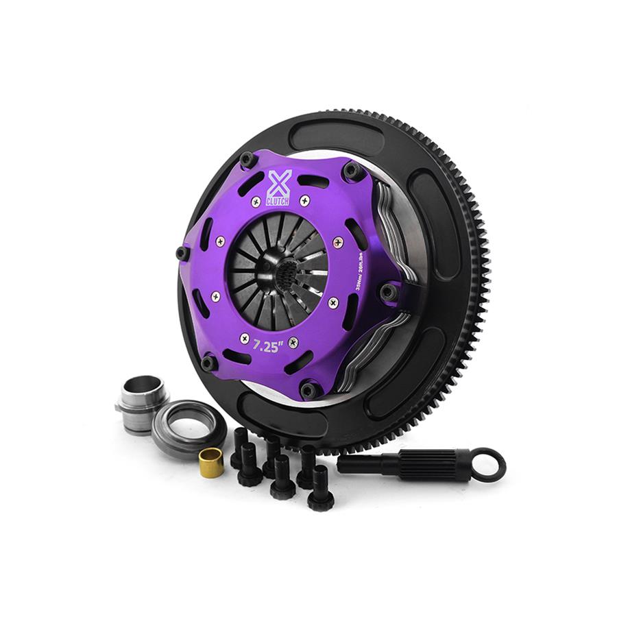 XClutch 89-94 Nissan Skyline GT-R 2.6L 7.25in Triple Solid Ceramic Clutch Kit