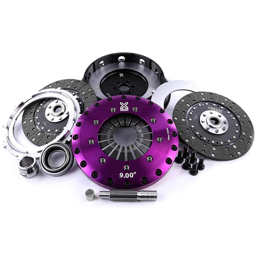 XClutch 89-94 Nissan Skyline GT-R 2.6L 9in Twin Solid Organic Clutch Kit