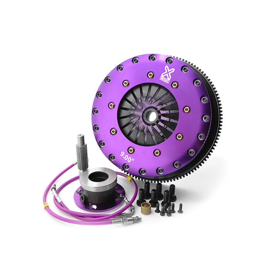 XClutch 99-02 Nissan Skyline GT-R 2.6L 9in Twin Solid Organic Clutch Kit