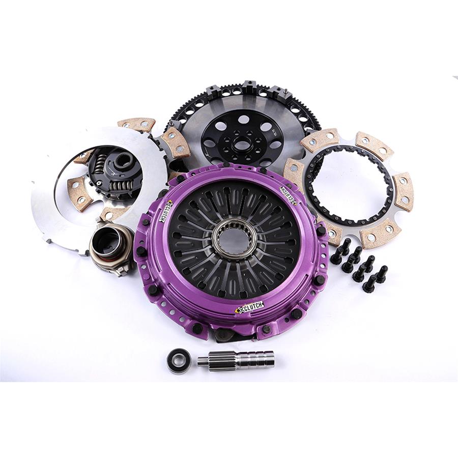 XClutch Stage 2 Single Cushioned Ceramic Clutch Kit | Toyota Landcruiser (00-06) 4.2L (XKTY28013-1C) main image 0