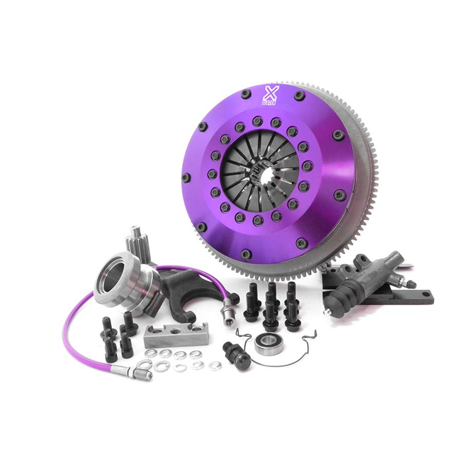 XClutch 93-95 Toyota Supra Twin Turbo 3.0L 8in Twin Sprung Ceramic Clutch Kit