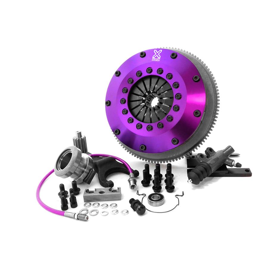 XClutch 93-95 Toyota Supra Twin Turbo 3.0L 8in Twin Solid Ceramic Clutch Kit