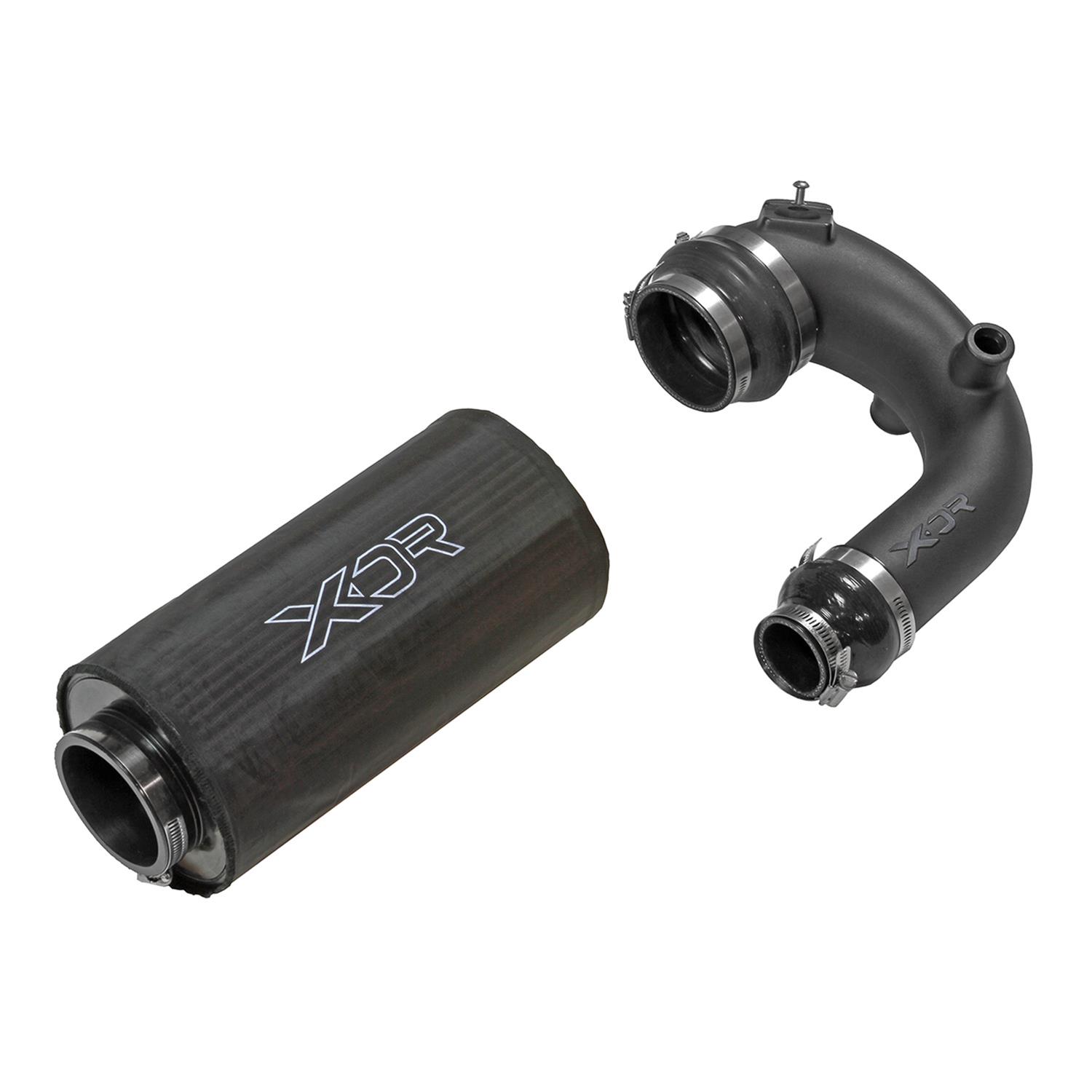 XDR Performance Air Intakes 615902 Intake, Black Polyethylene Tube, Red Filter, Polaris, Kit thumbnail 3