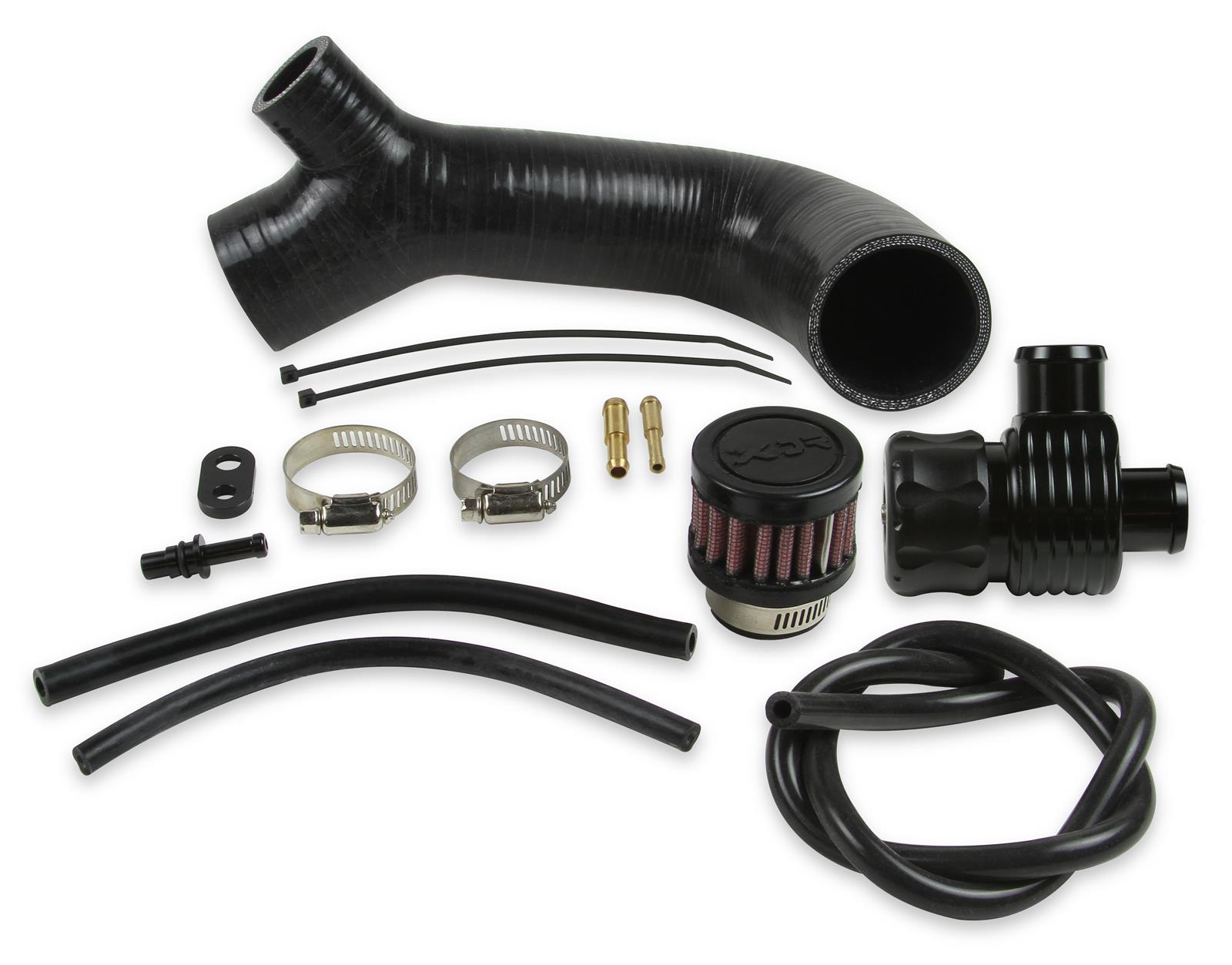 XDR Blow-Off Valve Kits 615903 Valve, Adjustable, Billet Aluminum, Black, Can-Am, Kit thumbnail 3