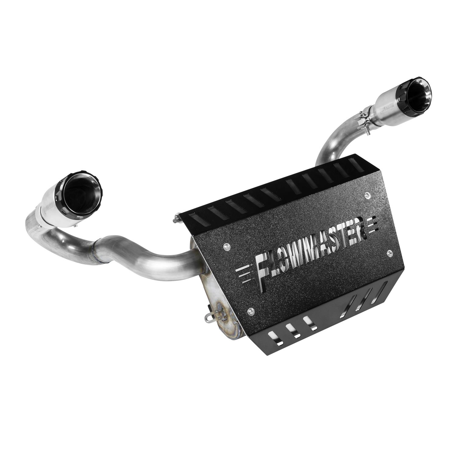 XDR Performance Slip-On Muffler Systems 7510 Muffler, XDR, Can-Am, Stainless, Natural, Oval, Slip-On, Polaris, Each thumbnail 3