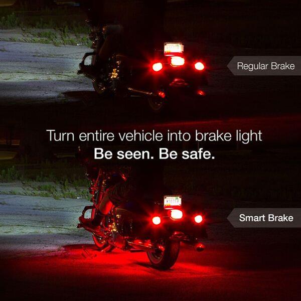 XK Glow Motorcycle LED Accent Kits KS-MOTO-MINI Lights, XKchrome LED, Multicolor, Clear Silicone Housing, 9.50 in. Length, On/Off Switch, Kit thumbnail 6