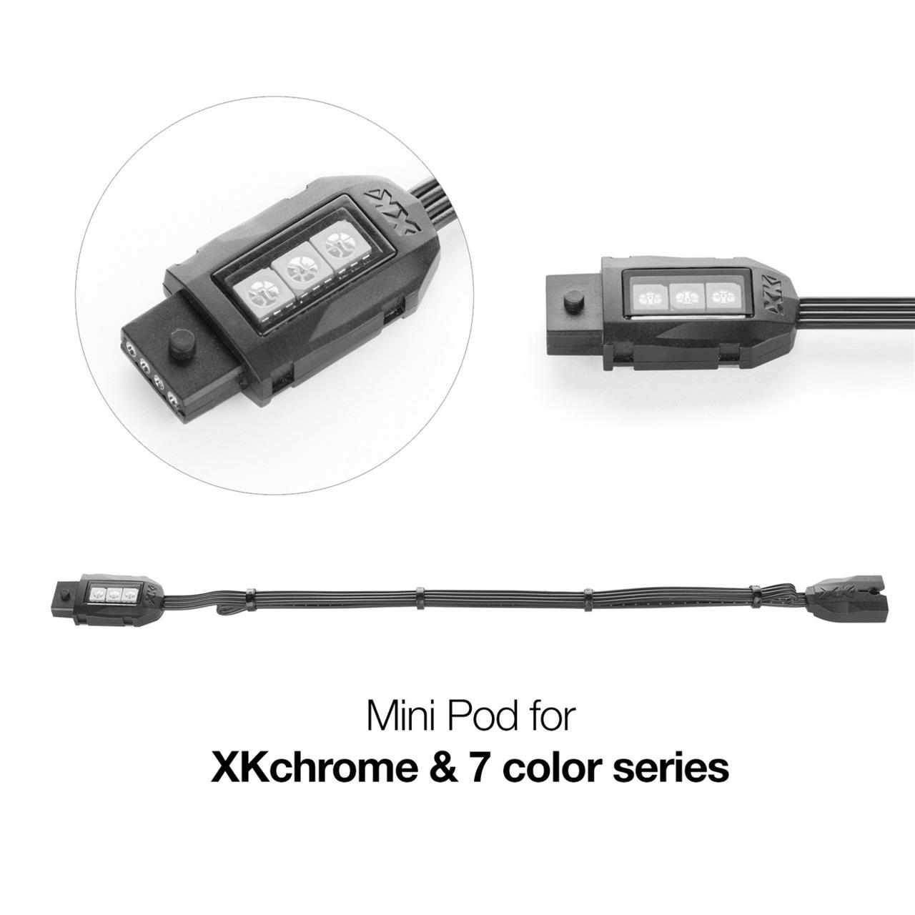 XK Glow XKchrome LED Accent Add-On Lights XK-4P-P 2nd Gen Multi Color Pod for & 7 Color Series thumbnail 2
