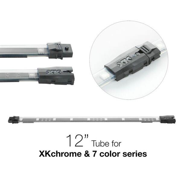 XK Glow XKchrome LED Accent Add-On Lights XK-4P-T-12 12in Multi Color tube for & 7 Color Series